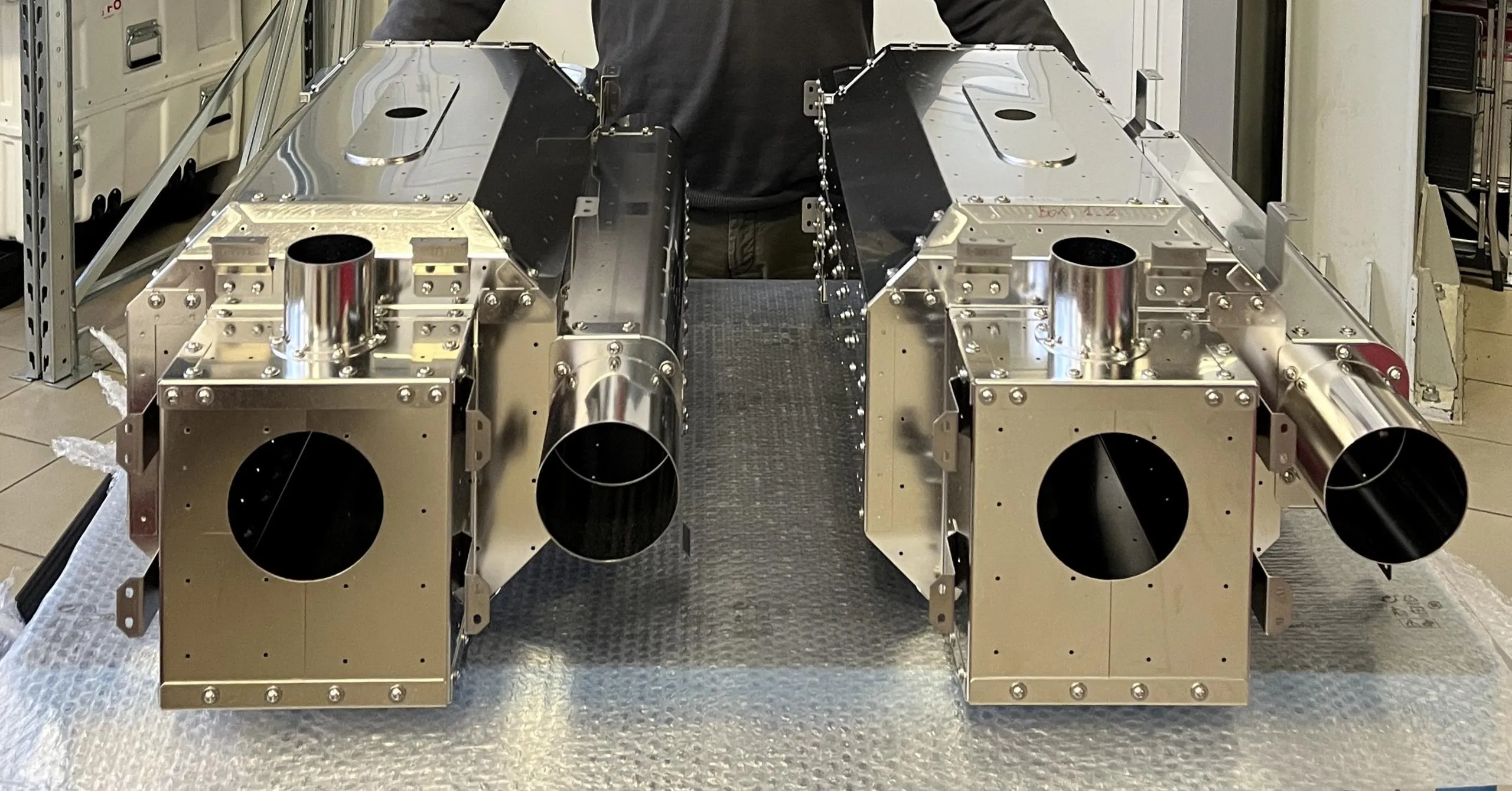 Progress with series production of RFD cavities and preparations for cryostating